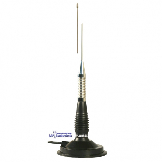ALBRECHT AE 6110 VOX Set, inkl. Albrecht ML130 Magnetfußantenne, ca.115 cm